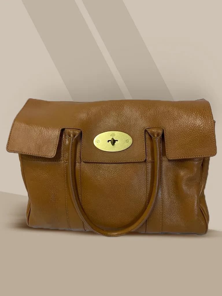 Restored luxury leather designer bag before and after