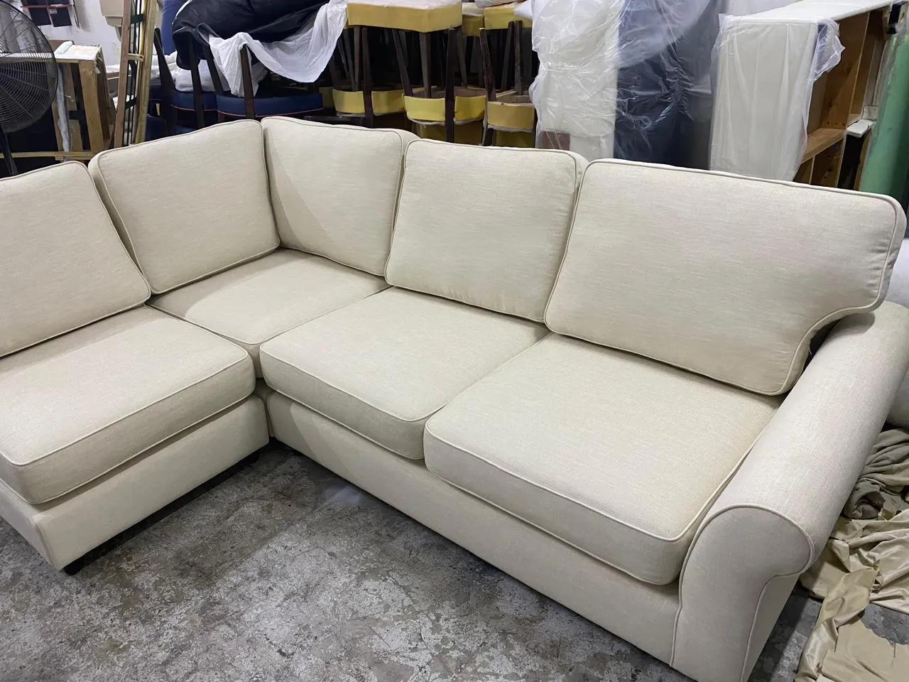 reupholstery project 5
